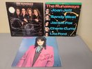 THE RUNAWAYS - Waitin' for the Night + Best Of + Joan Jett I Love Vinyl Record