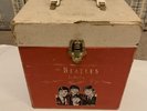 Vintage BEATLES Record Storage Box 1960s Used 45 RPM