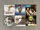 Gillan Iron Maiden Kiss Meat Loaf Metallica Motorhead  7” Vinyl Single Records