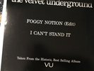 The Velvet Underground Foggy Notion I Can't Stand It 1984 Vinyl PROMO 12