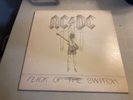 ACDC FLICK OF THE SWITCH VINYL RECORD LP EMBOSSED COVER 1983 HARD ROCK VG+/VG+