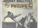 JOHNNY HALLYDAY Ma guitare 1963 SP 45 Philips Juke-boxe encart original