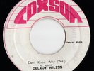 DELROY WILSON - DON'T KNOW WHY on the COXSON label Movie Star Rhythm - KILLER