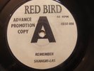 The Shangri-Las – Remember 1964 Demo 7” Red Bird RB10 008 (modern re-press?)