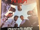 N.W.A. STRAIGHT OUTTA COMPTON 1988 Vinyl Record Ruthless Priority USA Hip-Hop