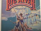 Big River Adventures of Huckleberry Finn LP SIGNED By Roger MiLler   1985 No LP