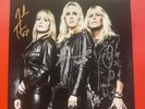 ROCK GODDESS - SIGNED PROMO PICTURE girlschool