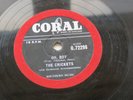 BUDDY HOLLY  THE CRICKETS   UK  1958  CORAL 78     OH BOY  /  NOT FADE AWAY