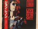 JOHN LENNON / LIVE IN NEW YORK CITY JAPAN ISSUE LP W/ OBI, INNER, INSERT