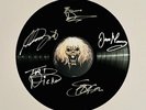 Iron Maiden The Number Of The Beast Signed Vinyl Record