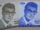 BUDDY HOLLY - Listen to me / Heartbeat - 1959 UK 45T EP x 2  CORAL (Tri center)