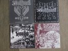 4x LP D-Beat Crust Hardcore-punk Wolfpack, Bastards, Rajoitus