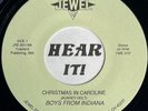 Obscure Bluegrass Xmas 45 BOYS FROM INDIANA Christmas in Caroline JEWEL OH hear