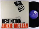 Jackie McLean - Destination Out LP - Blue Note - BST-84165 Stereo RVG VG+ Shrink
