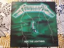 Metallica Ride The Lightning Pressage Français Original 1984 Bernett Bon état