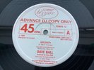 Dave Ball Sincerity Rare DJ Promo 12” Genesis P-Orridge Soft Cell Psychic TV