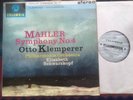 Columbia SAX 2441 ED1. B/S. Mahler Symphony no. 4 Otto Klemperer