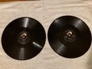 2 Elvis Presley 78 RPM RCA records Mystery Train 20-6357 and Hound dog 20-6604