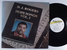 D.J. ROGERS Hope Songs Vol. 1 HOPE SONG LP modern soul funk gospel HEAR j