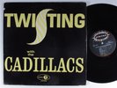 CADILLACS Twisting With The Cadillacs JUBILEE LP VG+ mono k