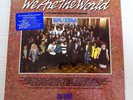 WE ARE the WORLD LP SEALED Original 1985 press w/HYPE Sticker a3631