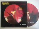 NIRVANA IN BLOOM SILVER GEFFEN GFSTP 34 KURT COBAIN GRUNGE PICTURE DISC