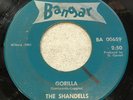 The Shandells “Gorilla” 45 on Bangar • private WI garage rock 1964