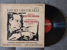 DAVID OISTRAKH Bruch: Scottish Fantasia LONDON CS-6337 HINDEMITH ConcertEX HEAR