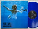 NIRVANA . nevermind LP import BLUE Foo Fighters Pearl Jam Punk Smashing Pumpkins