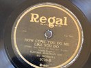 HOT JAZZ FLETCHER HENDERSON (Louis Armstrong) Re 9739 How Come You Do Me (#1) V+