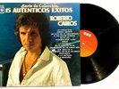 ROBERTO CARLOS 15 Autenticos Exitos LP Vinyl Album 1983 MEXICO CBS LA CARCACHITA
