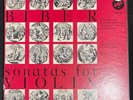 BIBER  SONATAS FOR VIOLIN STEREO LP  NEAR MINT VINYL CLASSICAL SOLO VOX