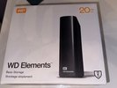 WD 20TB Elements Desktop External Hard Drive - USB 3.0 ,