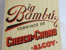 CHEECH AND CHONG BIG BAMBU  VINYL BSK 3251 W.B. 1972 ODE RECORDS w/Rolling Paper