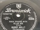 RARE BUDDY HOLLY 78 RPM Rock Around With Ollie Vee / Midnight Shift 05800