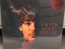 LOUIS TOMLINSON-Faith In The Future (2022 Black/Red Splatter Vinyl LP) Signed