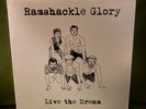 Ramshackle Glory  Live the Dream LP Vinyl Record 2012 OG Lyric Sheet Rare  EX