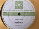 led zeppelin vinyl records rare original BBC Transcription Services