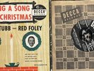 Ernest Tubb And Red Foley – Sing A Song Of Christmas: Rare 45RPM Decca 9-98 - NM