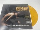 NEFERTITI L.I.F.E. Living In Fear Of Extinction RARE Yellow Vinyl Record Album