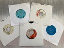 RARE REGGAE 7” Vinyl Bundle X 5 Jackie Mitto 60’s Records Sassafrass Tony Mccook