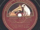 Comedian Harmonists: Les gars de la marine / Quand la brise vagabonde    78 rpm