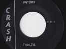 JOY-TONES This Love SWEET SOUL 45 Joytones THE LOVE POTION popcorn northern HEAR