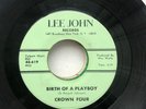  Rare Northern Soul - CROWN FOUR - BIRTH OF A PLAYBOY - LEE JOHN