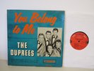 The Duprees You Belong To Me Mono Doo Wop LP