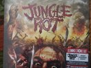 JUNGLE ROT ** HORRORS AWAIT ** ORANGE VINYL * MINT * DEATH METAL  SIX FEET UNDER