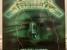 Metallica - Ride the Lightning Rare Green Bernett Record Misprint 1984