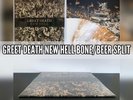 Sealed Greet Death New Hell Bone/Beer Split Vinyl LP Deathwish Inc LTD 300 PRSD