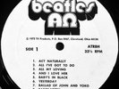Beatles Alpha Omega 4-LP Boxed Set Rarer White Labels 1972 Mail-Order Only