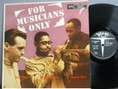 Stan Getz Dizzy Gillespie Sonny Stitt For Musicians Only Verve DG Mono VG++